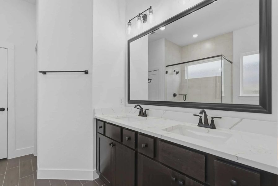 Furnished interior view inside a new home in Emory Glen, Magnolia (Image 5). Furnished interior view inside a new home in Emory Glen, Magnolia (Image 5).