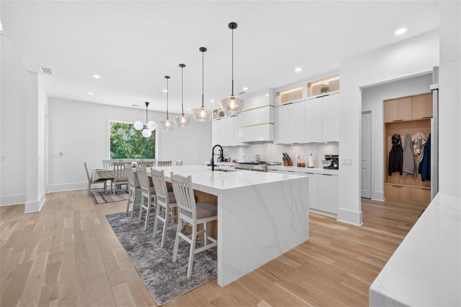 Furnished interior view inside a new home in , Buford (Image 53).