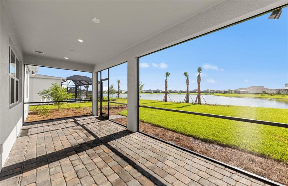 Exterior details and patio area of a home in SeaFlower, Bradenton (Image 24).