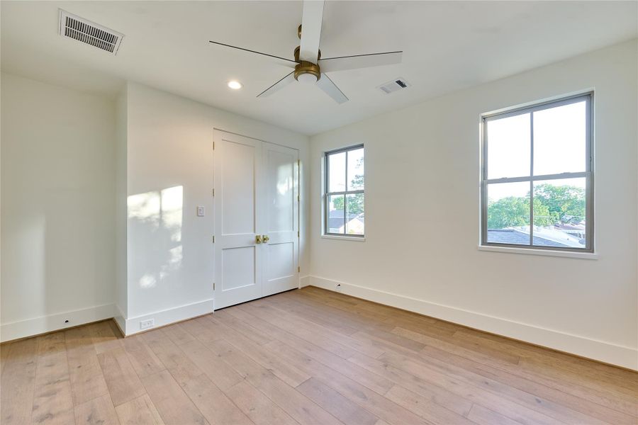 Bedroom 2, located on the second floor. Bedroom 2, located on the second floor.