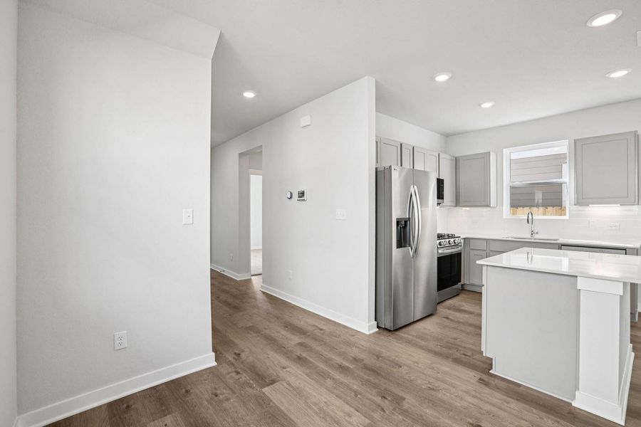 Furnished interior view inside a new home in Avery Centre, Round Rock (Image 11).