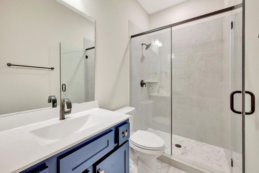 Furnished interior view inside a new home in Indigo 50’ Homesites, Richmond (Image 16). Furnished interior view inside a new home in Indigo 50’ Homesites, Richmond (Image 16).