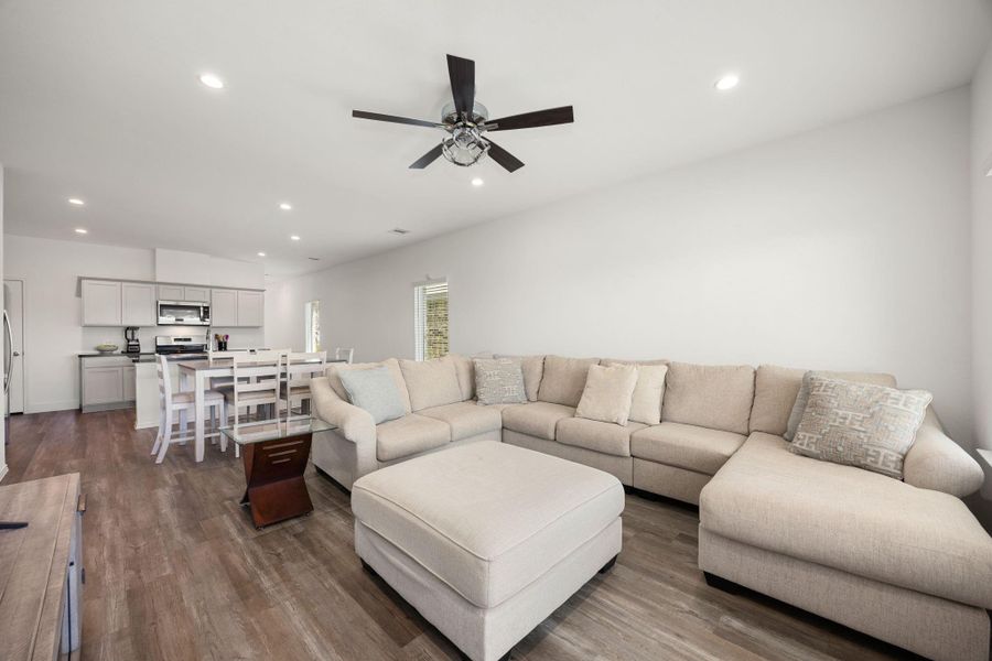 Furnished interior view inside a new home in Breckenridge Forest, Spring (Image 18).