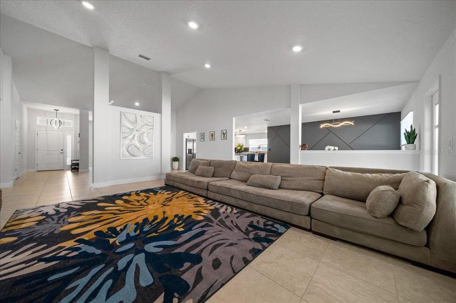 Furnished interior view inside a new home in , Ocala (Image 4). Furnished interior view inside a new home in , Ocala (Image 4).