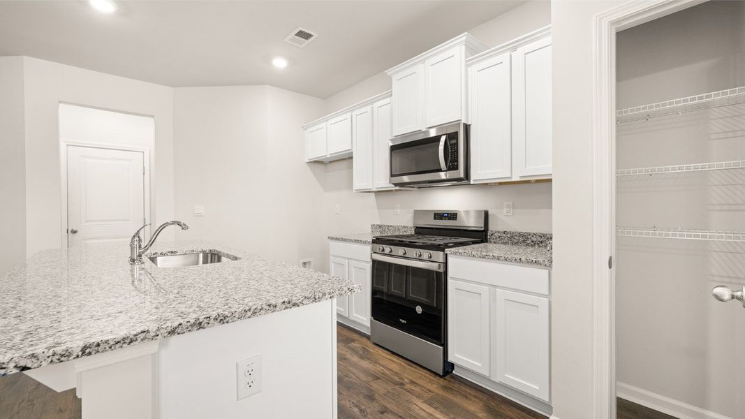Furnished interior view inside a new home in Laurel Park Townhomes, Hephzibah (Image 8).