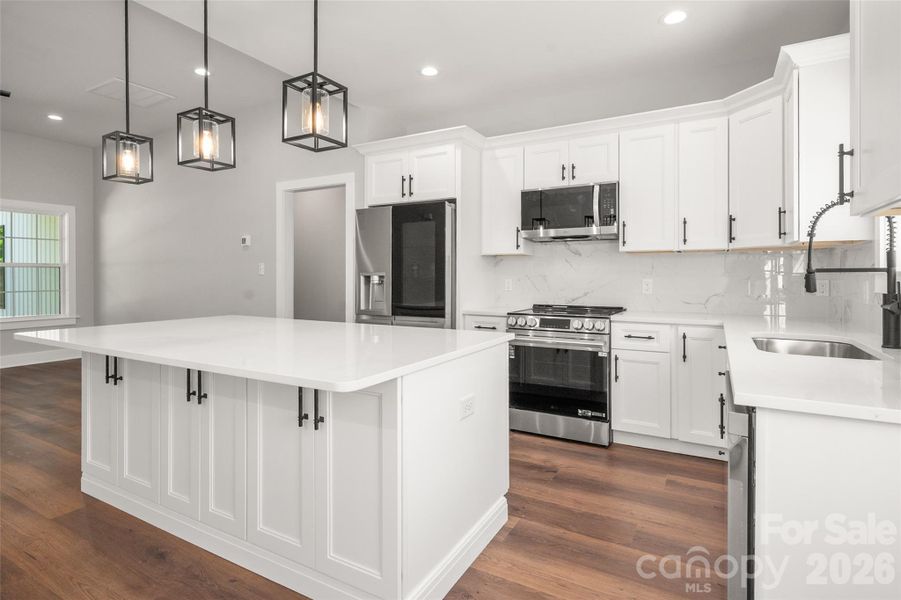 Furnished interior view inside a new home in , Kannapolis (Image 12).