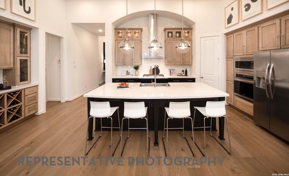Furnished interior view inside a new home in The Ranches at Creekside, Boerne (Image 27).