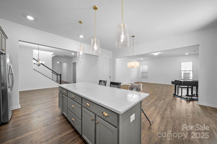 Furnished interior view inside a new home in , Concord (Image 10).