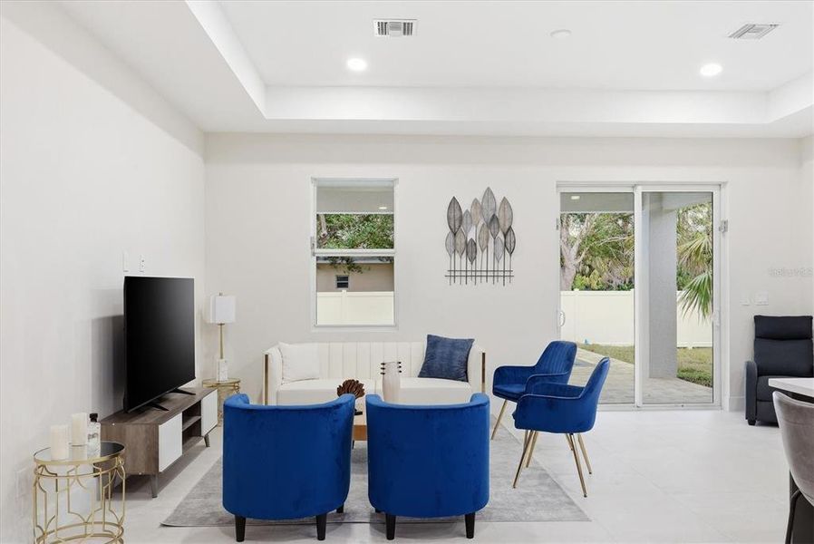 Furnished interior view inside a new home in , North Port (Image 6). Furnished interior view inside a new home in , North Port (Image 6).