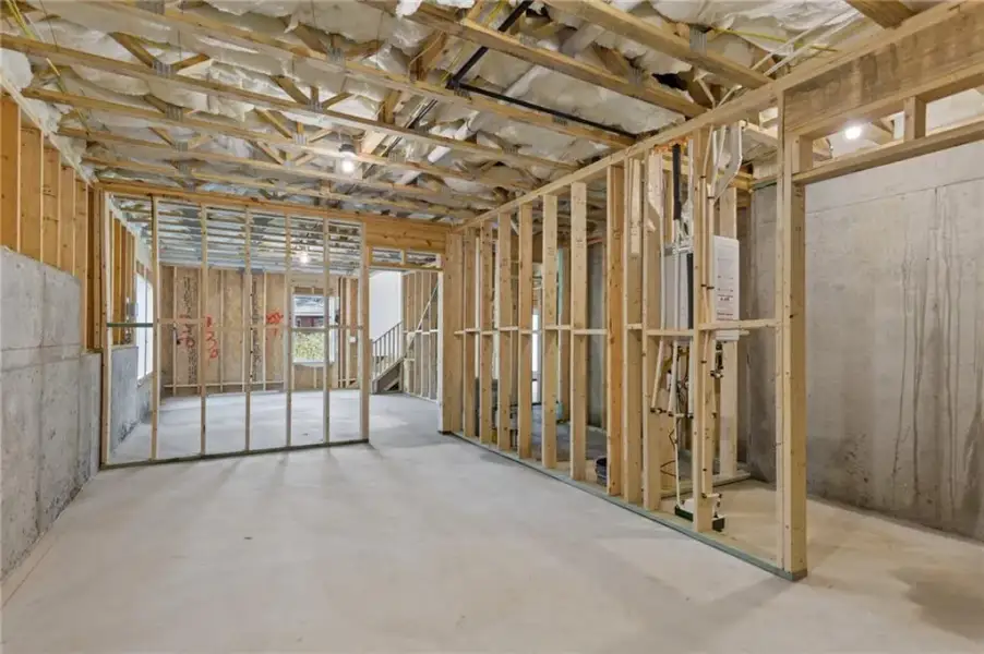 In-progress construction of a new home in , Atlanta, GA (Image 40).