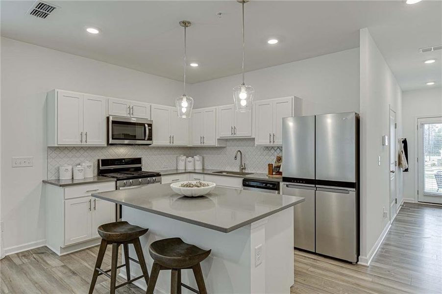 Furnished interior view inside a new home in Laurelwood, Douglasville (Image 15).