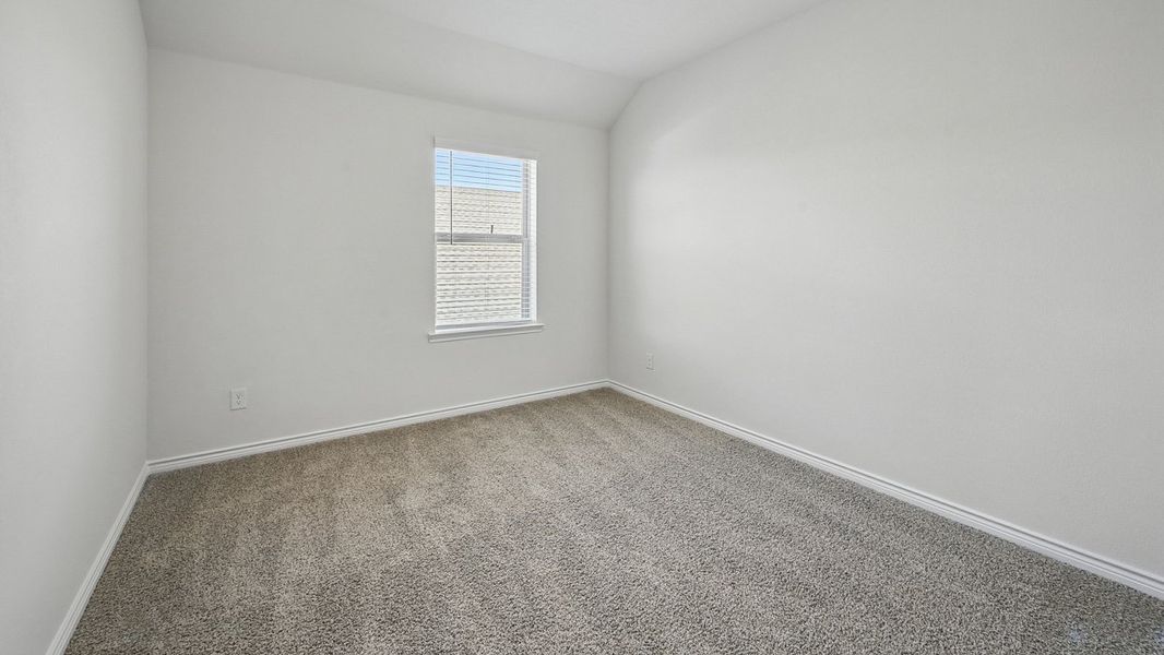 Spacious, unfurnished interior of a new home in Fireside by the Lake, Garland (Image 32).