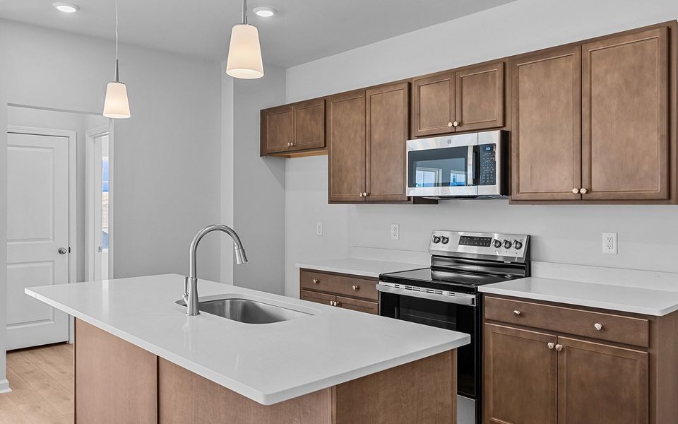 Furnished interior view inside a new home in Fieldstone, Lexington (Image 9).