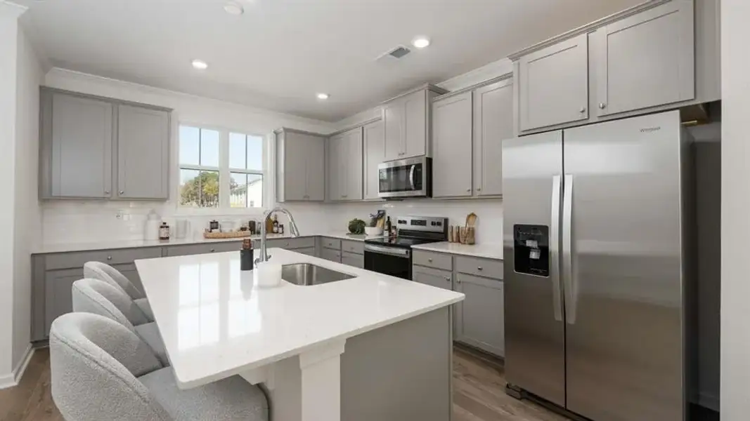 Furnished interior view inside a new home in Mableton Station, Mableton (Image 18).