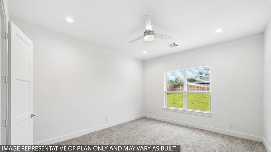 Spacious, unfurnished interior of a new home in Hills of Westlake, Conroe (Image 15). Spacious, unfurnished interior of a new home in Hills of Westlake, Conroe (Image 15).