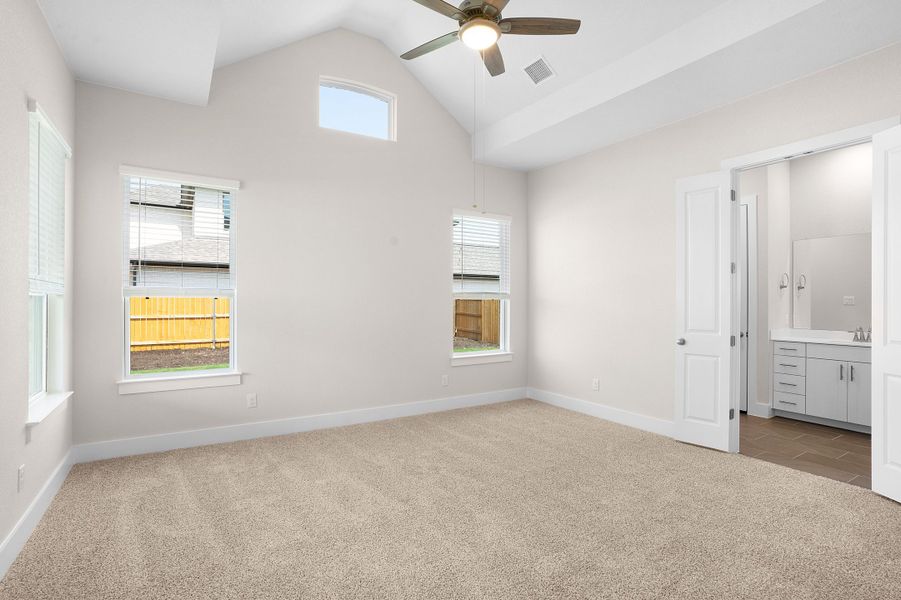 Spacious, unfurnished interior of a new home in Lariat, Liberty Hill (Image 65). Spacious, unfurnished interior of a new home in Lariat, Liberty Hill (Image 65).