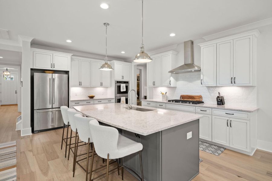 Furnished interior view inside a new home in , Huger (Image 44).