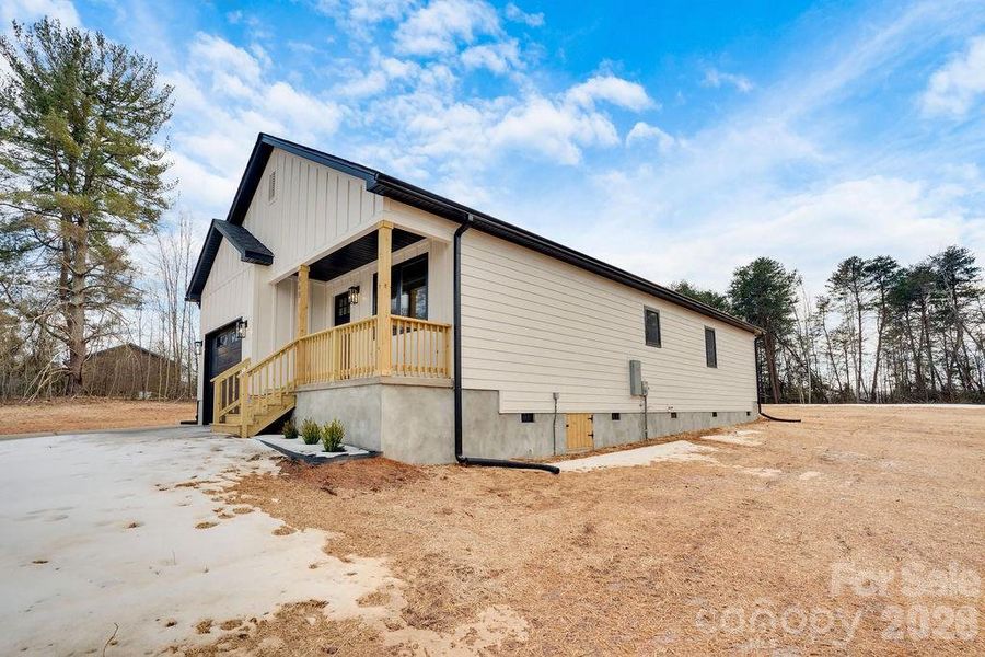 Exterior details and patio area of a home in , Lincolnton (Image 3). Exterior details and patio area of a home in , Lincolnton (Image 3).