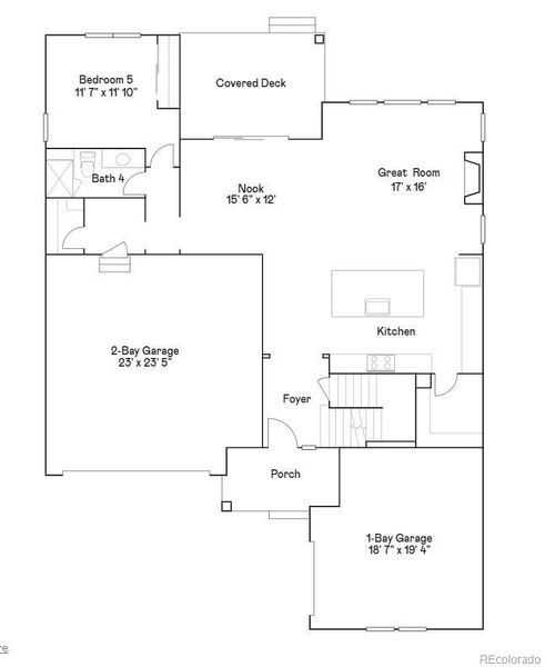 2D floor plan layout of this home in Willow Bend: The Grand Collection, Thornton, CO (Image 2). 2D floor plan layout of this home in Willow Bend: The Grand Collection, Thornton, CO (Image 2).