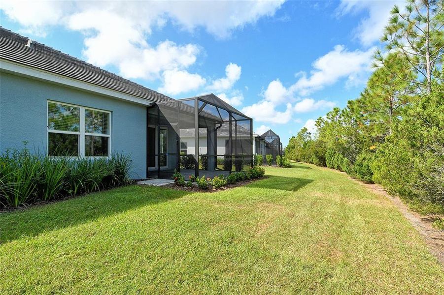 Exterior details and patio area of a home in , Venice (Image 3). Exterior details and patio area of a home in , Venice (Image 3).