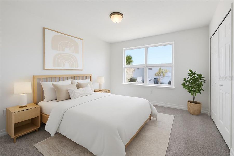 Furnished interior view inside a new home in , Lakeland (Image 8).