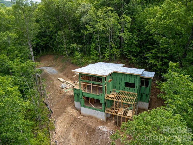 In-progress construction of a new home in , Tuckasegee, NC (Image 22). In-progress construction of a new home in , Tuckasegee, NC (Image 22).
