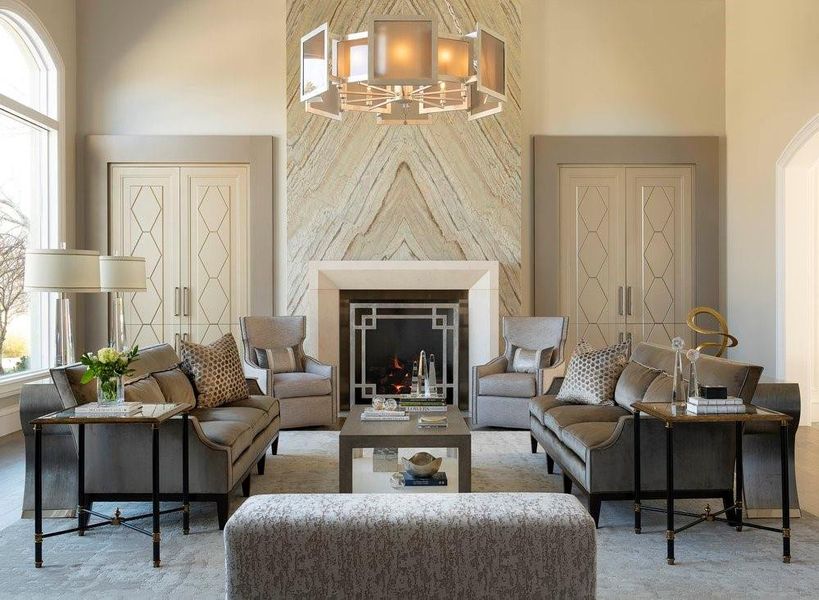 Furnished interior view inside a new home in , Acworth (Image 3).