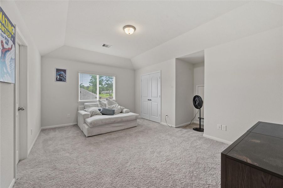 Furnished interior view inside a new home in , Willis (Image 8).