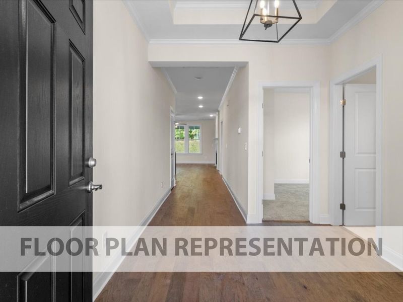 Stanford Plan Entryway | Ivey Homes