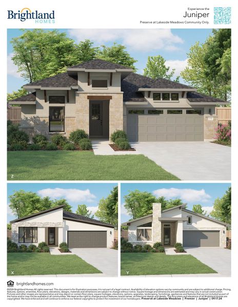 Luxury architecture and design define these modern single-family home renders.