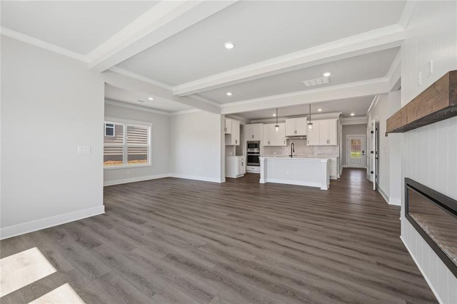 Spacious, unfurnished interior of a new home in Garland Meadows, Cartersville (Image 20).