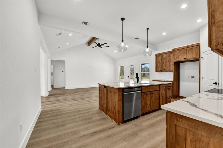 Furnished interior view inside a new home in , Millsap (Image 9).