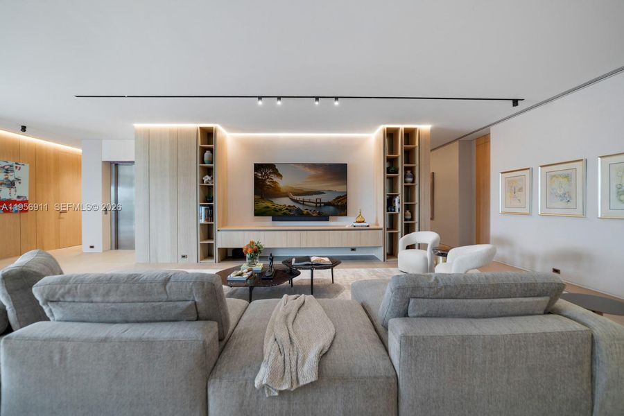 Furnished interior view inside a new home in , Golden Beach (Image 33).