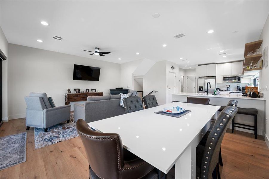 Furnished interior view inside a new home in , Indian Rocks Beach (Image 18).