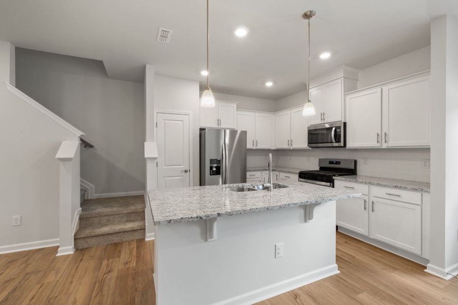 Furnished interior view inside a new home in Flemingfield, Greensboro (Image 5). Furnished interior view inside a new home in Flemingfield, Greensboro (Image 5).