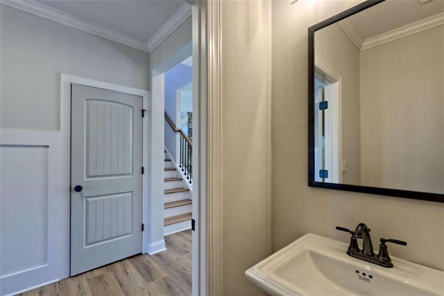 Furnished interior view inside a new home in , Clarkesville (Image 17).