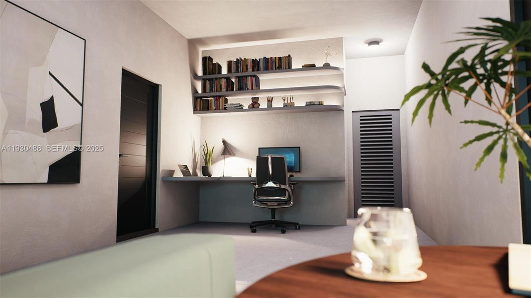 Furnished interior view inside a new home in , Lehigh Acres (Image 6).