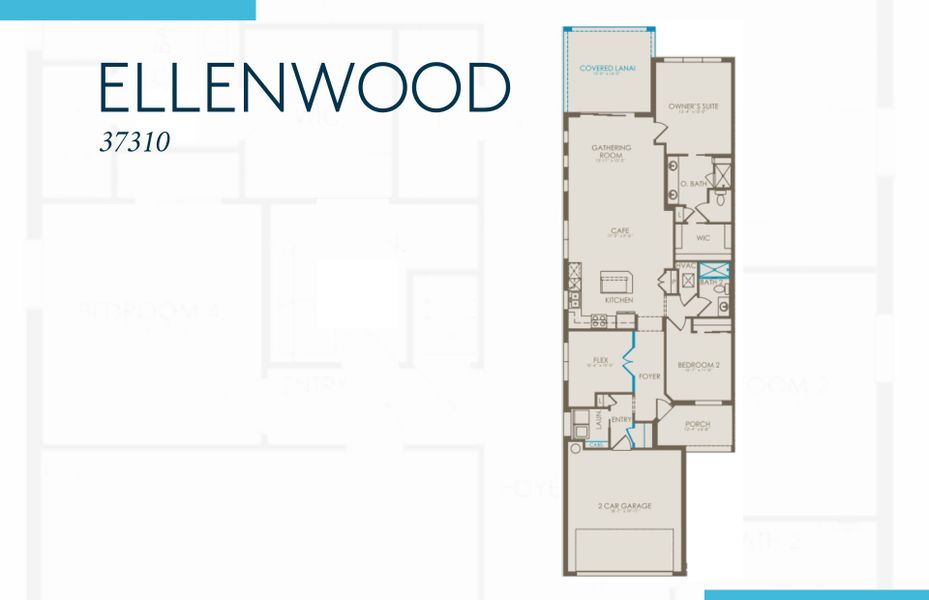 2D floor plan layout of this home in TerraWalk at Babcock Ranch, Alva, FL (Image 3). 2D floor plan layout of this home in TerraWalk at Babcock Ranch, Alva, FL (Image 3).