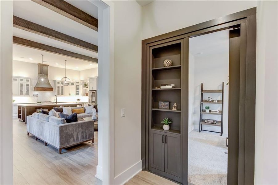 Furnished interior view inside a new home in , Suwanee (Image 33).