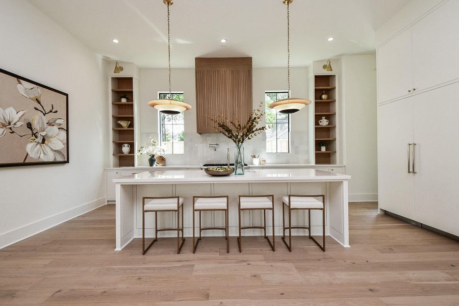 Furnished interior view inside a new home in , Houston (Image 35).