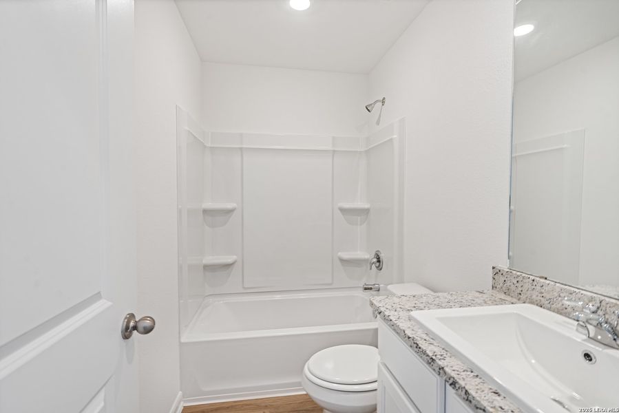 Furnished interior view inside a new home in Luckey Ranch, San Antonio (Image 11).