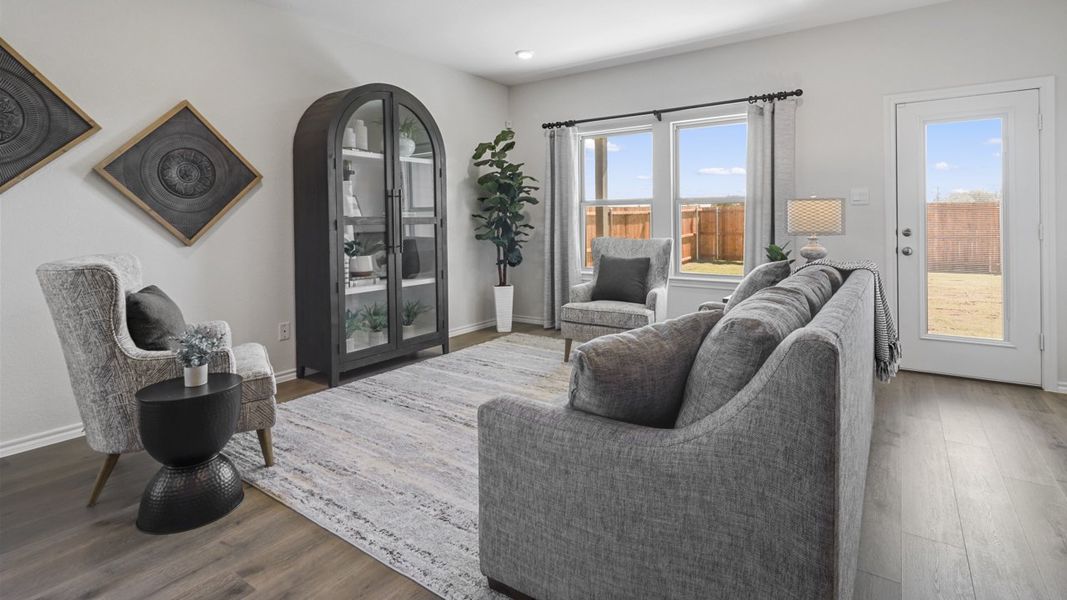 Furnished interior view inside a new home in Riverfield, Josephine (Image 25).