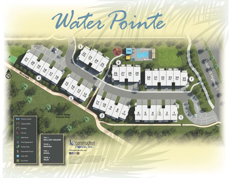 2D floor plan layout of this home in , Jupiter, FL (Image 3).