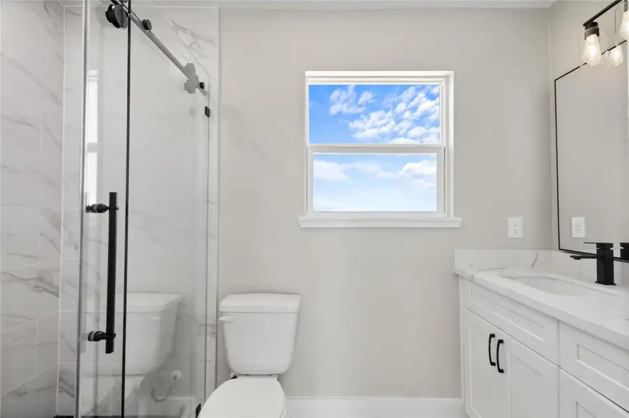 Furnished interior view inside a new home in , San Leon (Image 7).