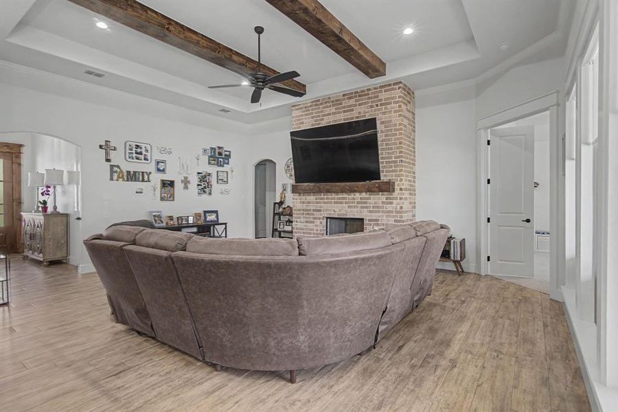 Furnished interior view inside a new home in Kessler Farms, Brock (Image 12).