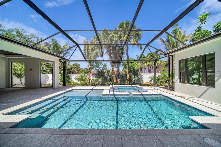 Exterior details and patio area of a home in , Sarasota (Image 22).