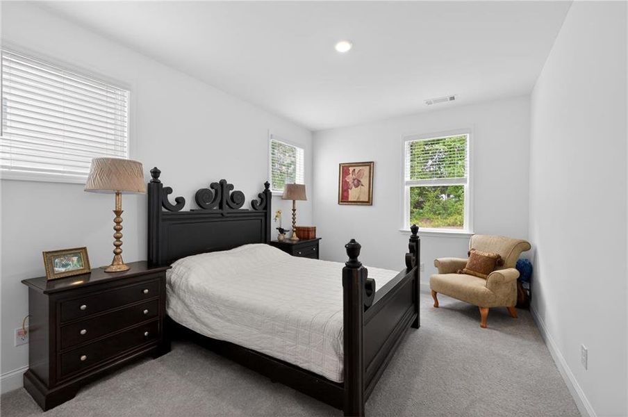 Furnished interior view inside a new home in Bailey Fence, Dacula (Image 19). Furnished interior view inside a new home in Bailey Fence, Dacula (Image 19).