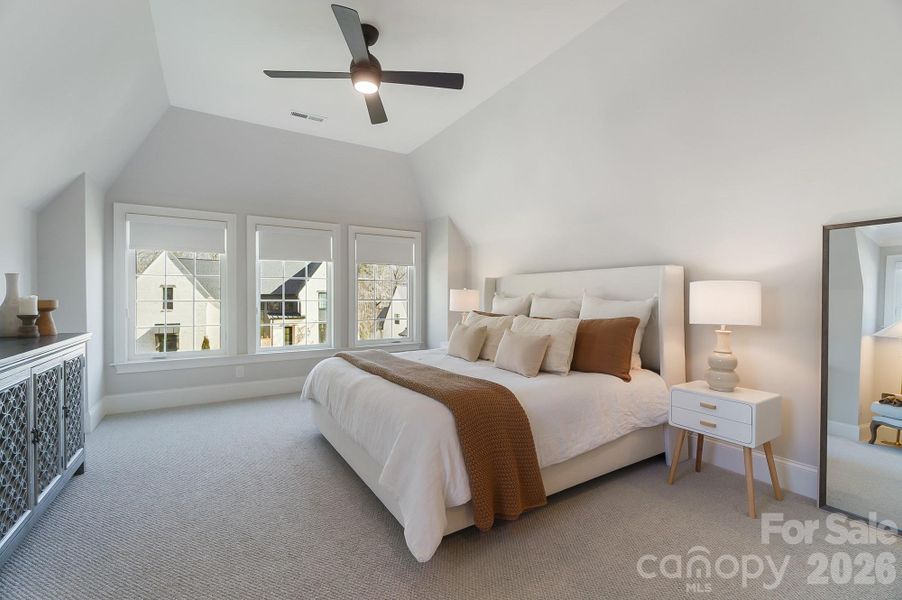 Furnished interior view inside a new home in , Weddington (Image 14).