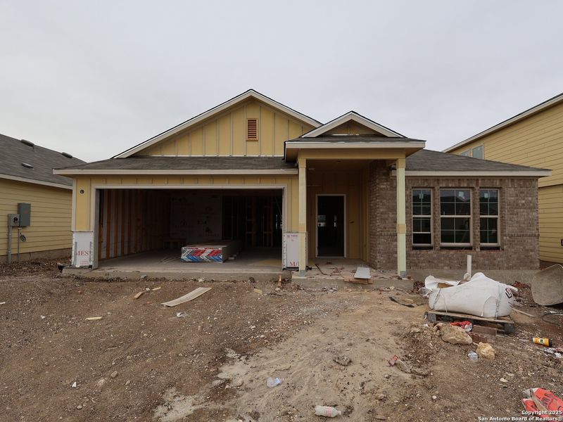 In-progress construction of a new home in Winding Brook, San Antonio, TX (Image 21).