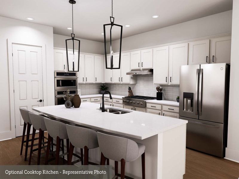 Furnished interior view inside a new home in Landmark, Denton (Image 5).